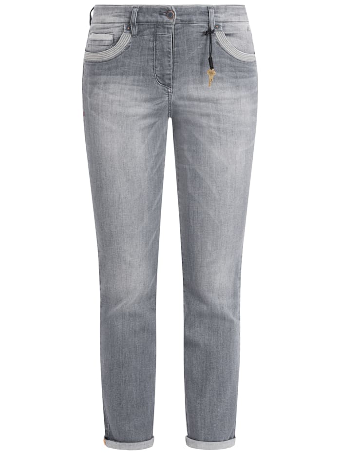 RECOVER Pants Slim-Jeans ALARA, GREY