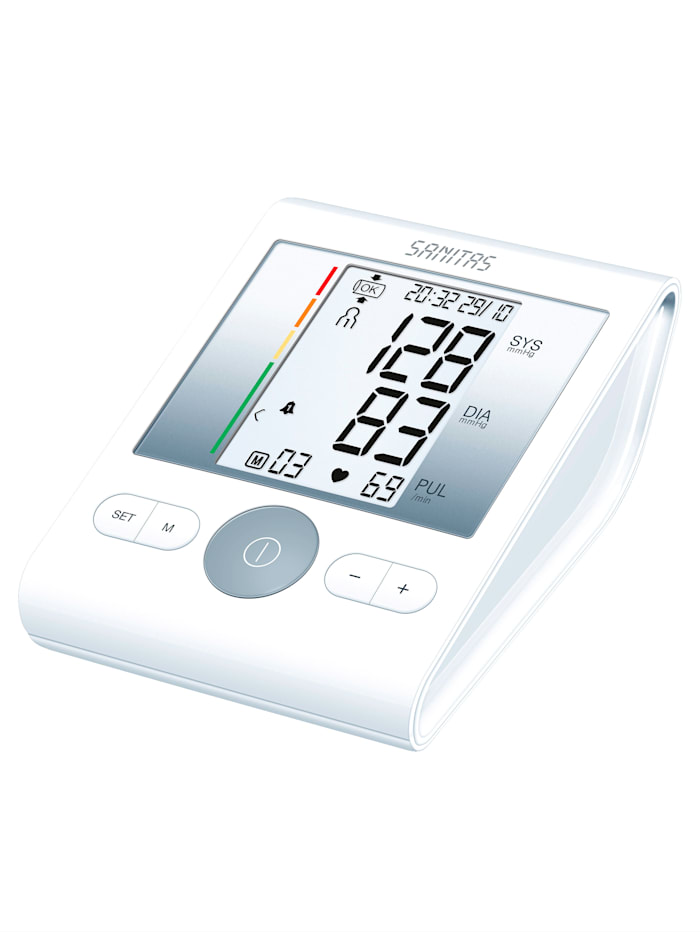 Sanitas Oberarm-Blutdruckmessgerät SBM 22 "Vollautomatisch", Weiß