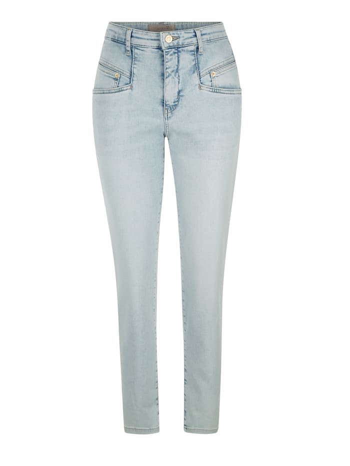MAC Jeans in moderner Waschung, Blue bleached