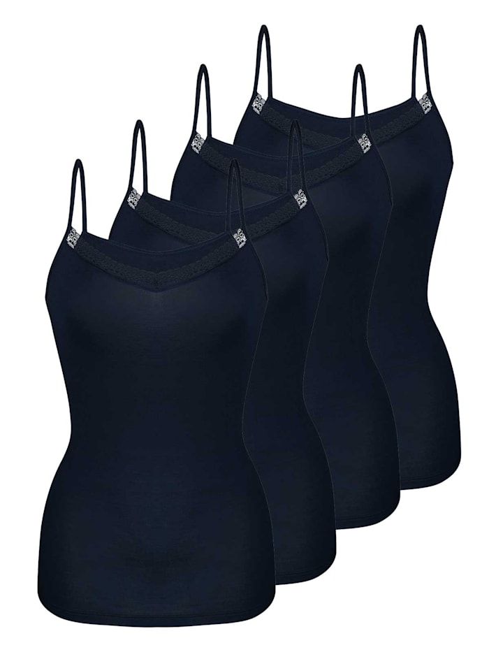sassa 4er Sparpack Top LOVESOME LACE, navy navy