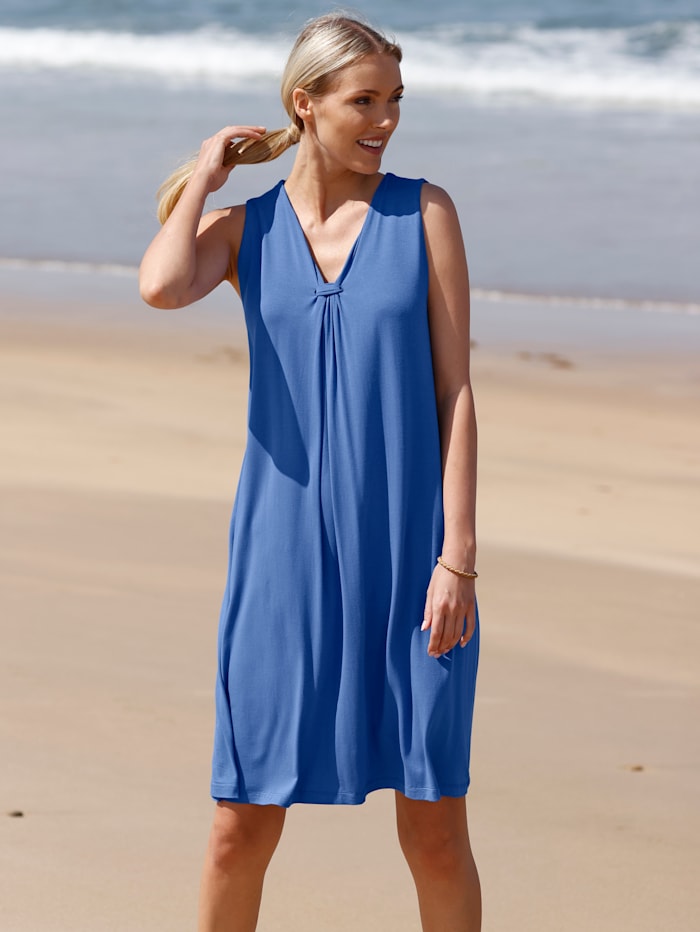 Maritim Strandkleid in sommerlich leichter Qualität, Royalblau