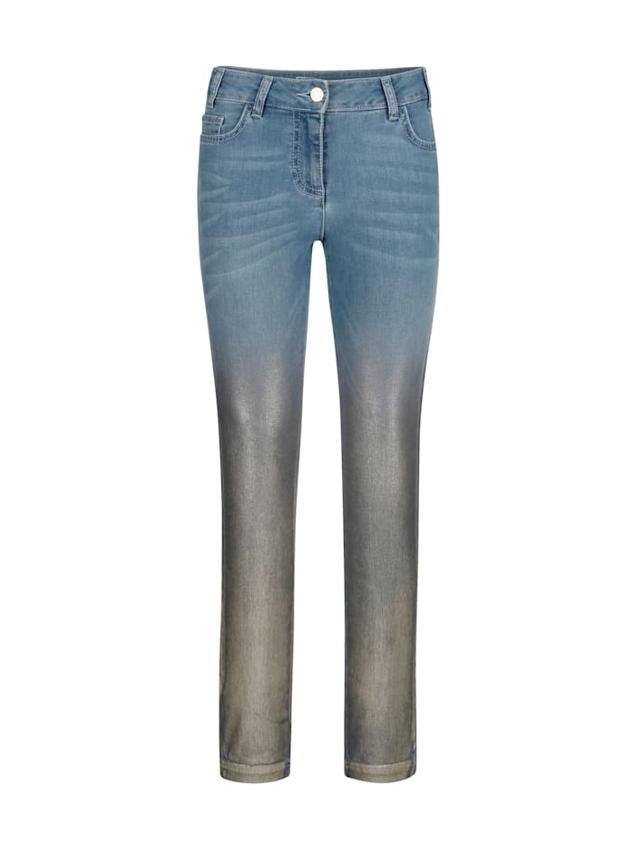 SPORTALM Jeans in bijzondere look, jeansblauw