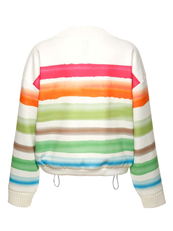 Sweatshirt mit tollen farblichen Streifen