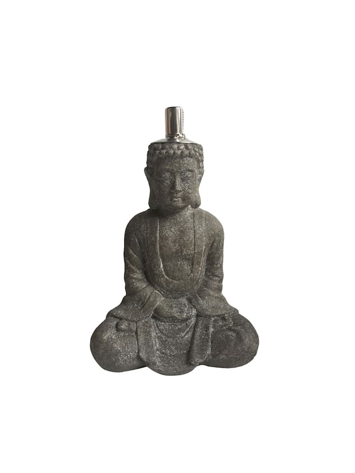 HTI-Line Öllampe Buddha 1, Grau
