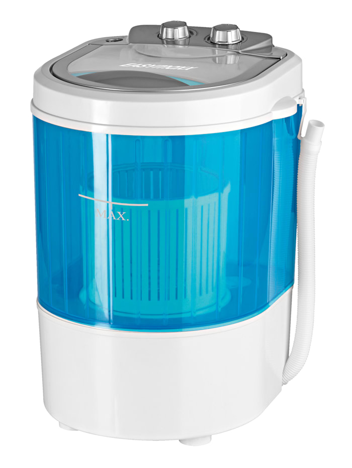 EASYmaxx Mini lave-linge pour charge de 3 kg, Blanc/Bleu