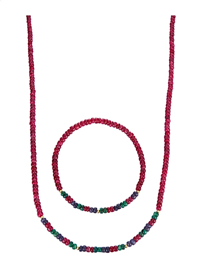 2-delige sieradenset, Multicolor