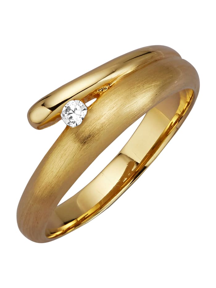 Golden Style Dámsky prsteň vo farbe žltého zlata, Farba žltého zlata
