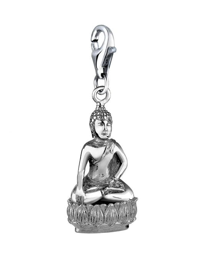Charm Buddha Karma Talisman Trend Symbol 925 Silber