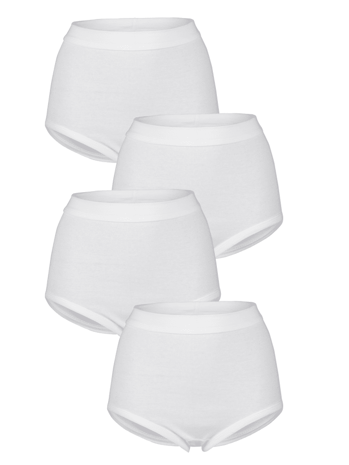 Harmony Culottes à ceinture souple, 4x blanc