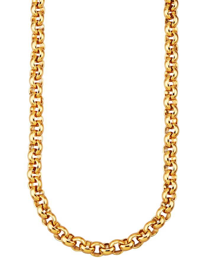 KLiNGEL Halskette 55 cm, Gelbgoldfarben