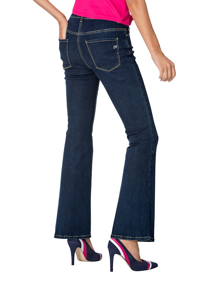 Jeans mit weitem Bein