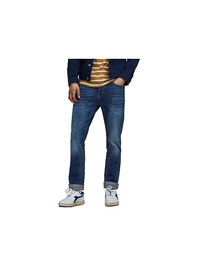 LIMEX Straight Leg Jeans, blau