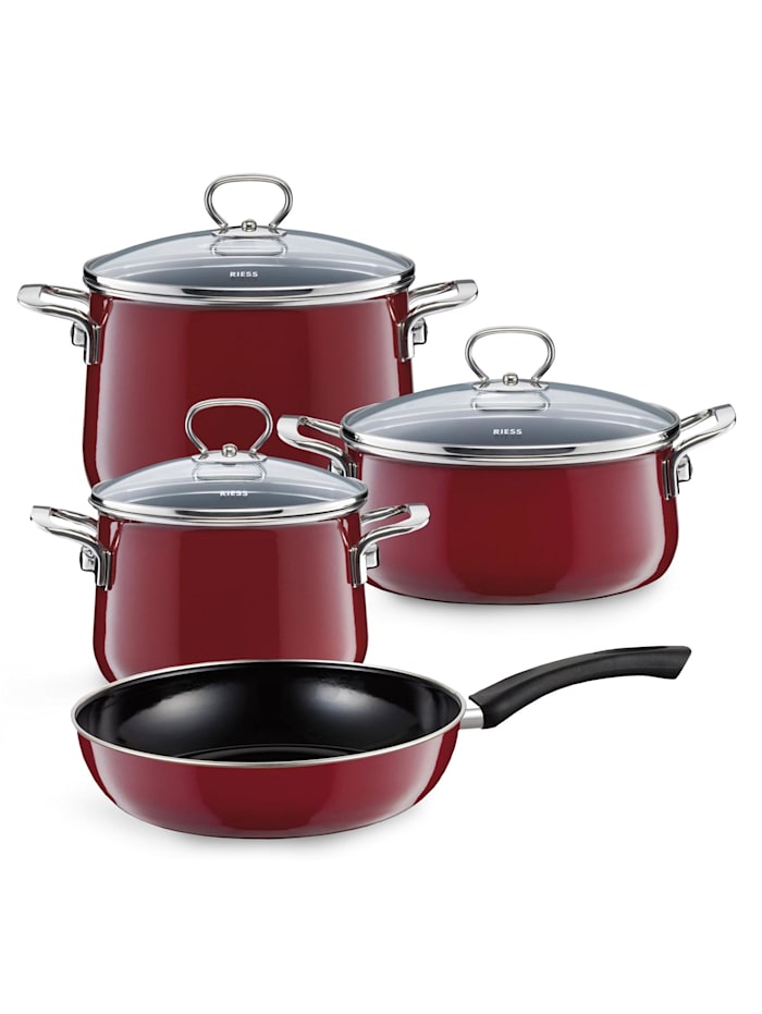 Riess Topfset Starterset 4-teilig ROSSO, Rosso