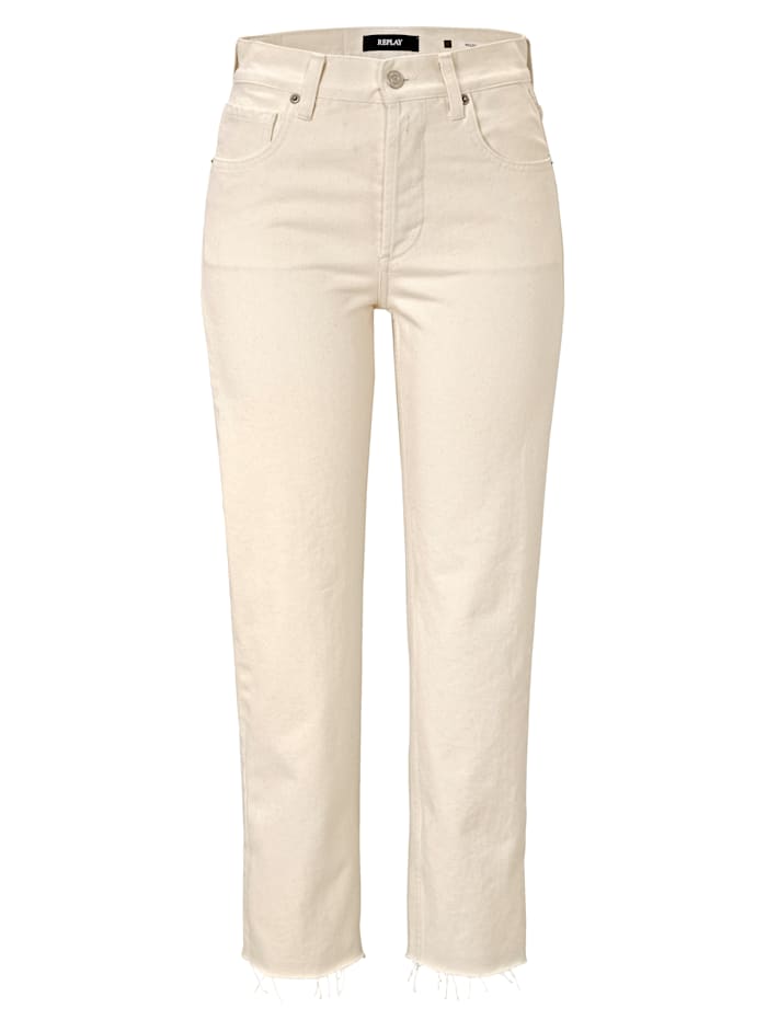 REPLAY Jeans, Creme-Weiß