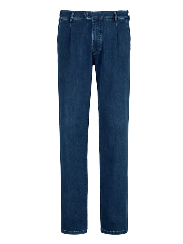 BABISTA Jeans mit Bundfalte, Dunkelblau