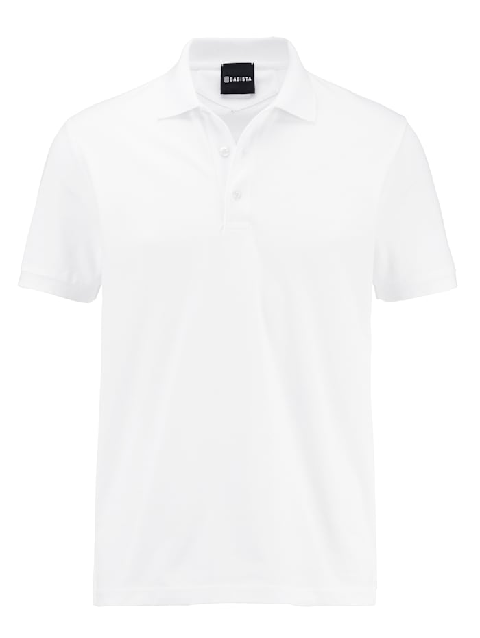 BABISTA Poloshirt aus Baumwollmix, Weiß