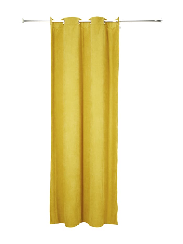 Tom Tailor Vorhang in Cord-Optik, yellow