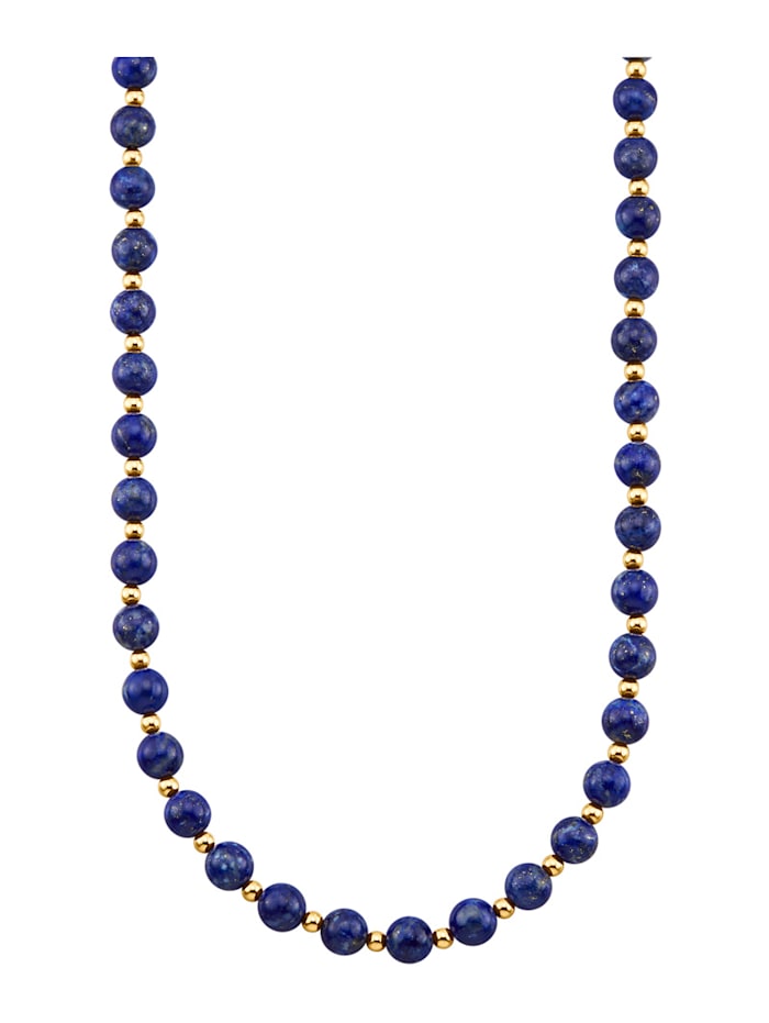 Collier van lapis lazuli, Blauw