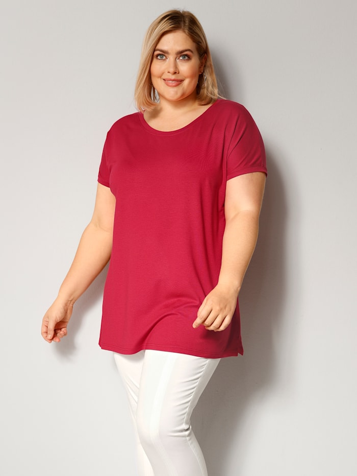 Sara Lindholm T-shirt de coupe ample, Rouge