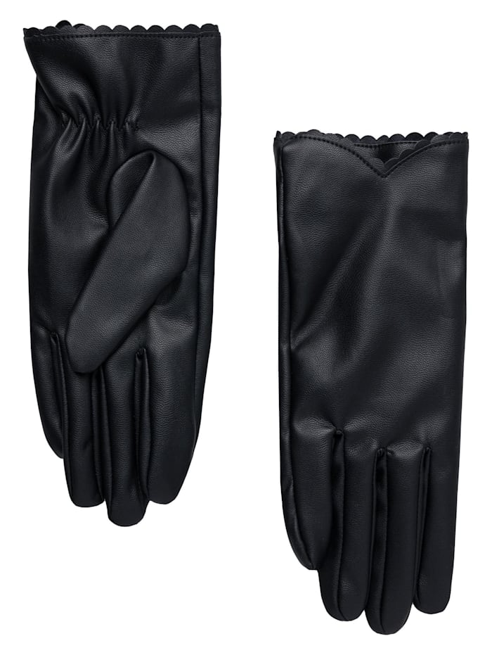 Handschuhe in Lederoptik