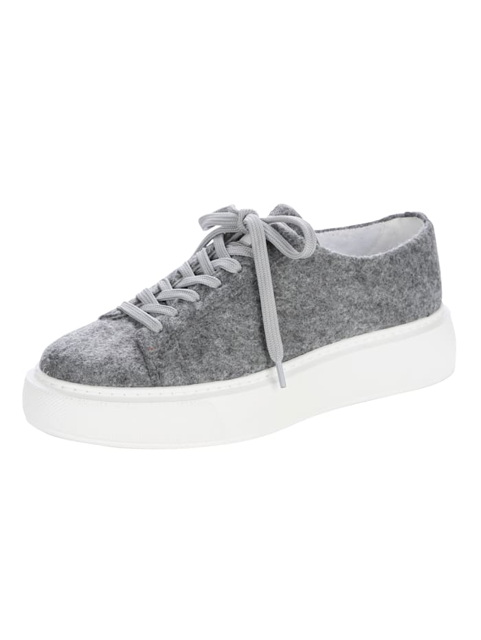Alba Moda Sneaker Low, Grau/Weiß