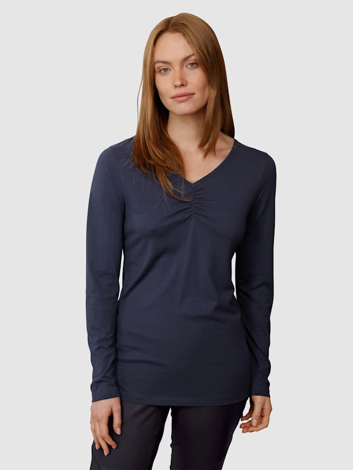 Laura Kent Shirt in tollen Farben erhältlich, Marineblau