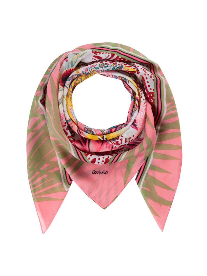 Codello Mustermix-Tuch aus recyceltem Polyester, light rose