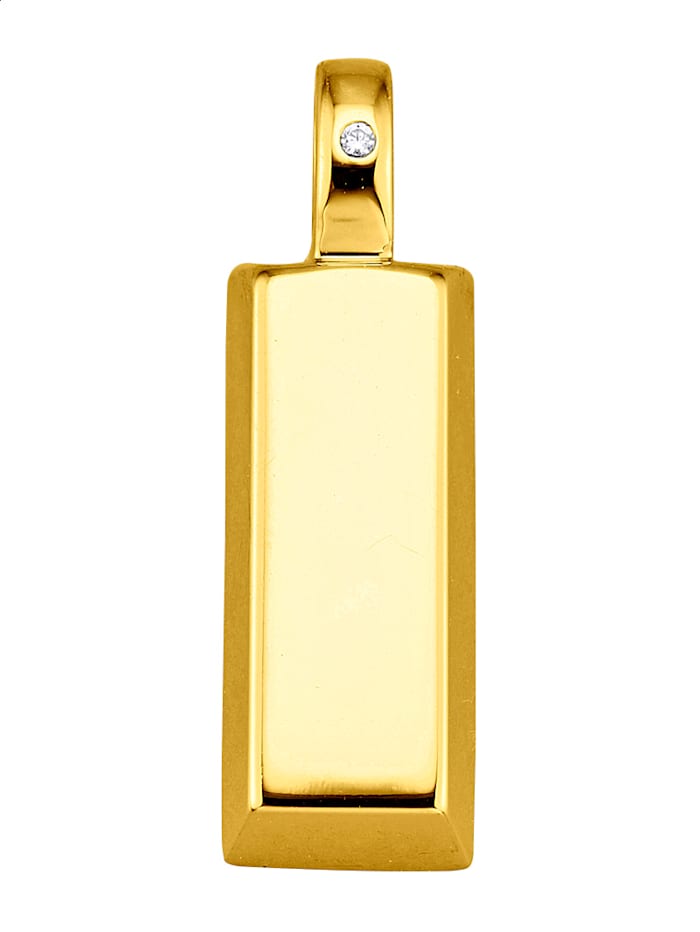 Diemer Diamant Anhänger in Gelbgold 750, Gelbgold