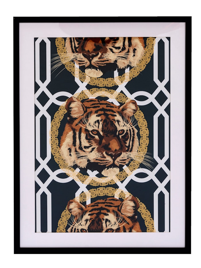impré Bild, Tiger, Multicolor