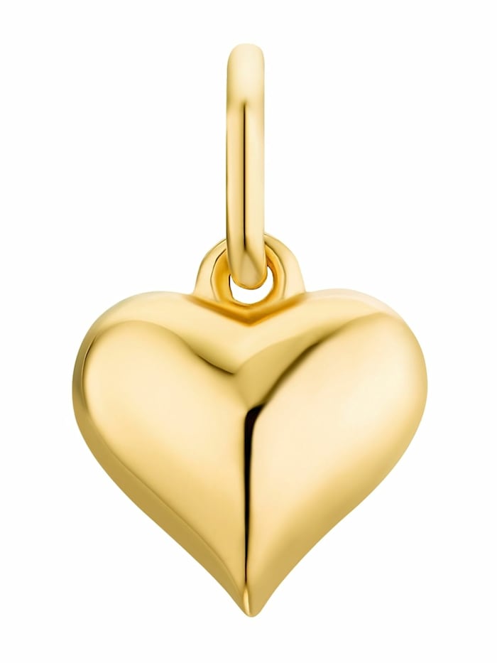 amor Motivanhänger Unisex, 375 Gold  | Herz, Gold
