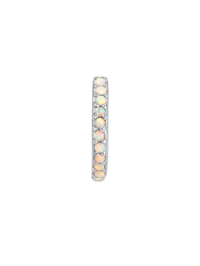 Ohrringe Single Earcuff Synthetischer Opal 925 Silber