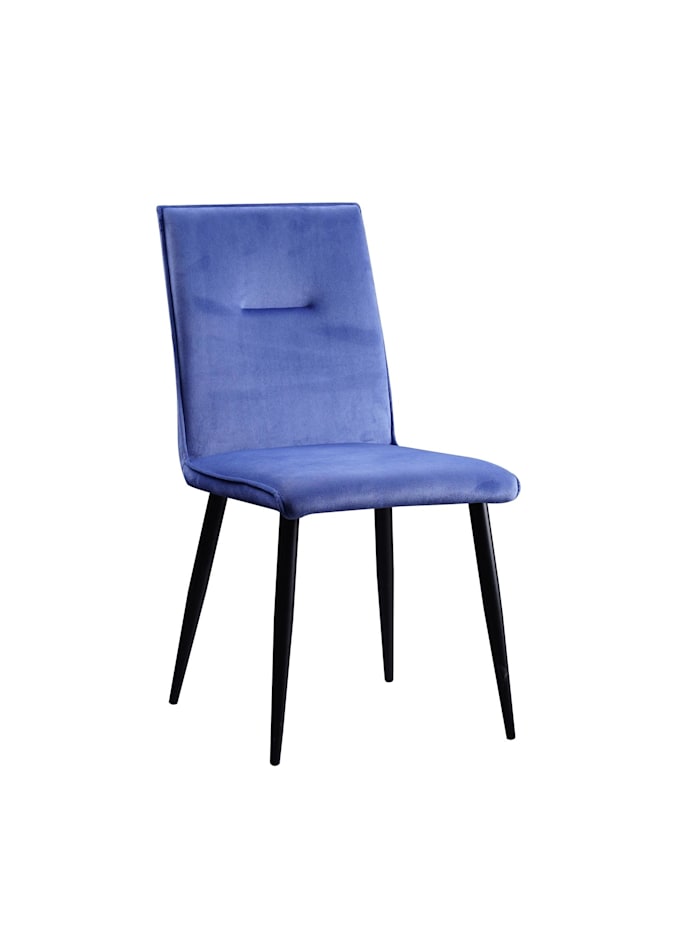 HTI-Living Stuhl Salinas Velvet Blau, Blau