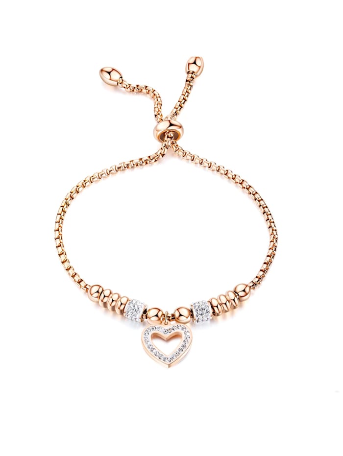 Collezione Alessandro Armband Sweet Heart, rosegolden