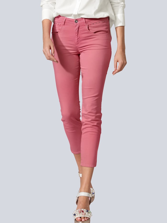 BRAX Jeans mit toller Detailverarbeitung, Pink
