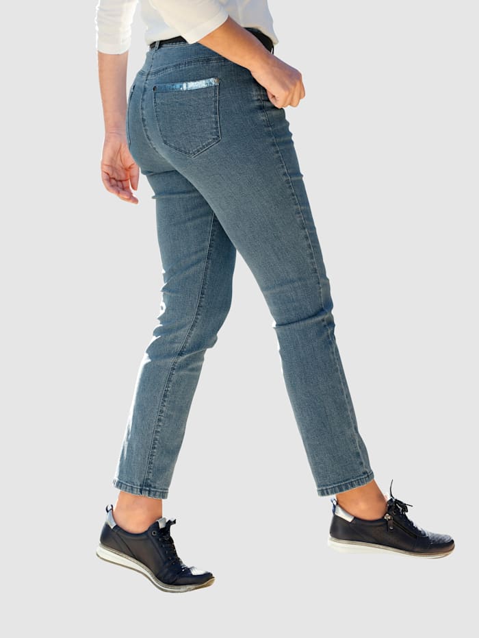 Jeans med smale ben