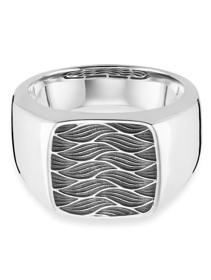 CAI Ring 925/- Sterling Silber Glänzend, weiß