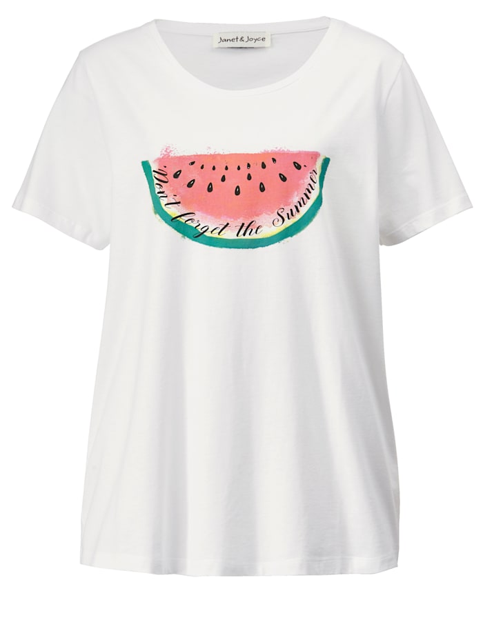 Shirt mit Melonen-Print