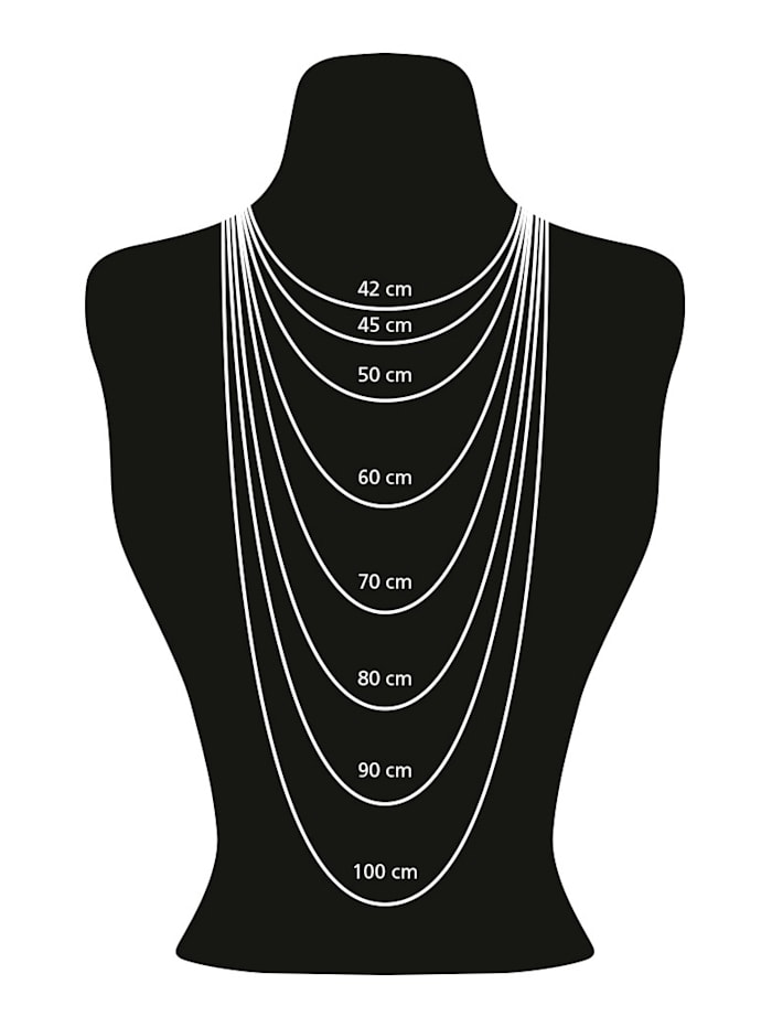 Halskette in SIlber 925 45 cm