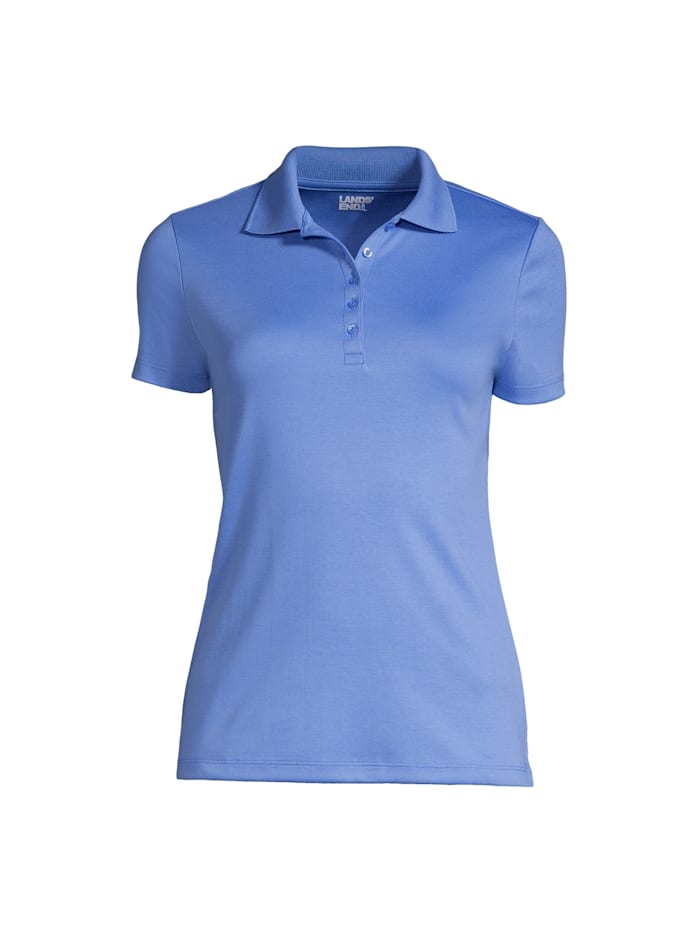 Lands´ End Poloshirt Plus Size Supima, blau