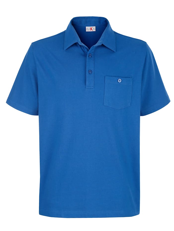 Roger Kent Poloshirt in pflegeleichter Qualität, Blau