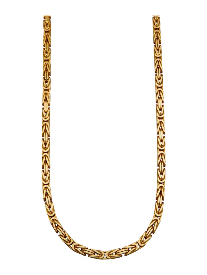Diemer Gold Königskette in Silber 925, vergoldet, Gelbgoldfarben