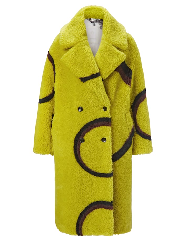 SPORTALM Mantel in einer oversized-Form, Gelb