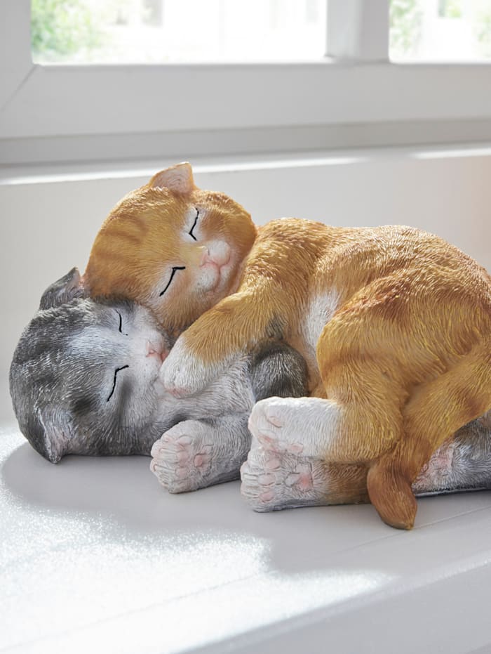 Figurine Chats endormis, Multicolore