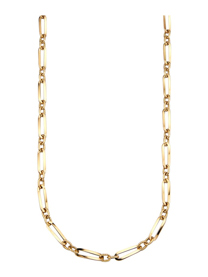 Diemer Gold Halskette in Gelbgold 585, Gelbgoldfarben