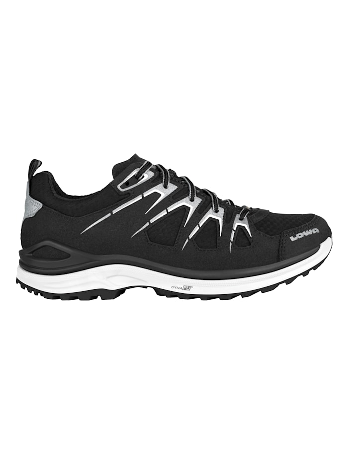 Lowa Chaussures de randonnée INNOX EVO GTX LO Ws, Noir/Coloris argent