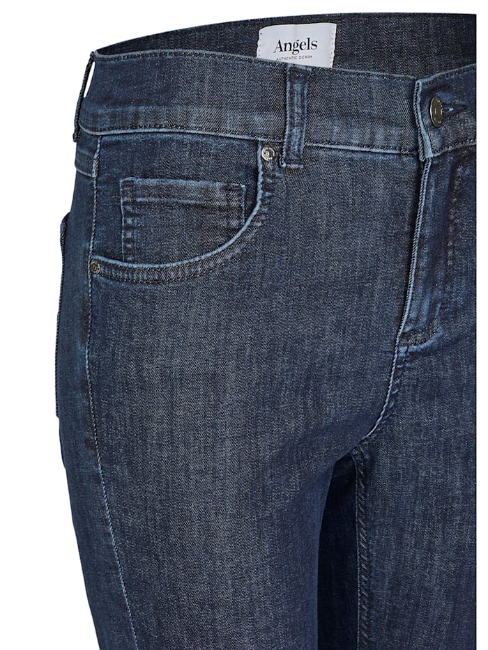 Jeans ,Skinny Ankle Zip Shine' mit modischen Details