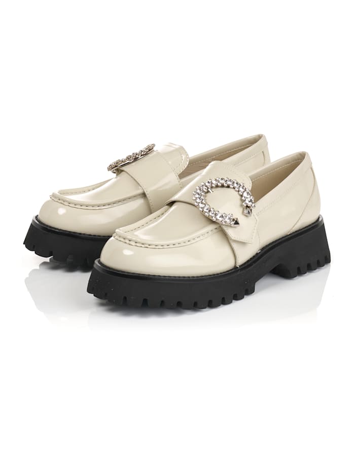 Jeffrey Campbell Loafer, Off-white