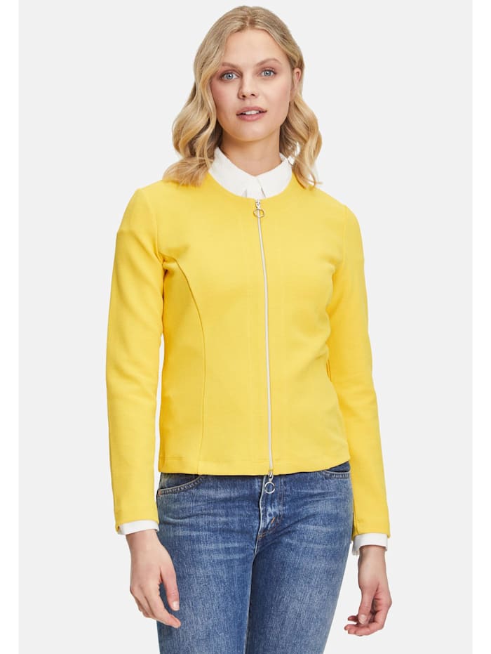 Betty Barclay Shirtblazer mit Reißverschluss Reißverschluss, Super Lemon