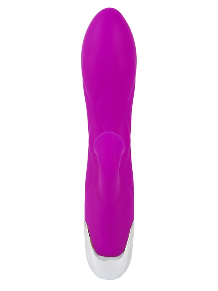 XOUXOU Vibrator mit Klitorisreizer Super Soft Silicone Sucking Vibrator, lila