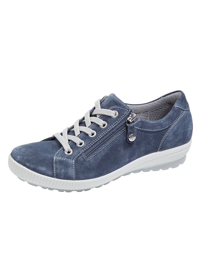 Naturläufer Lace-up shoes with zip detailing, Blue
